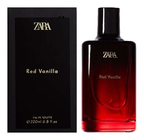 zara perfume vanilla red